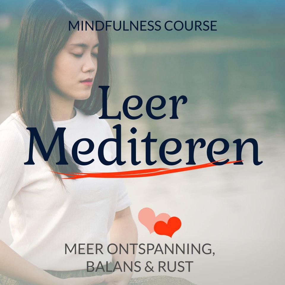 Omslagfoto van Leer Mediteren: Ontspanning, balans en rust